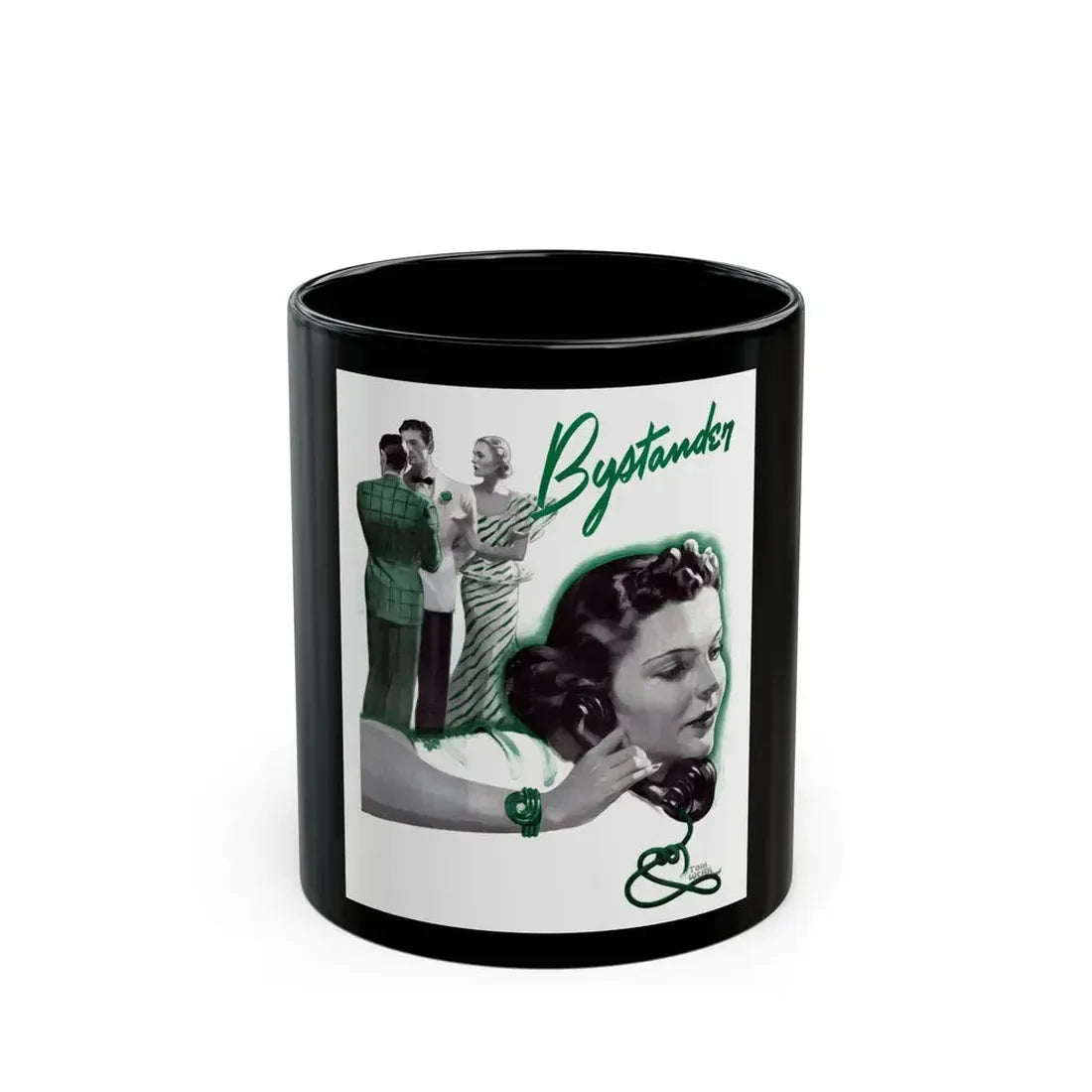 Bystander, 1937 - Black Coffee Mug 11oz - Go Mug Yourself