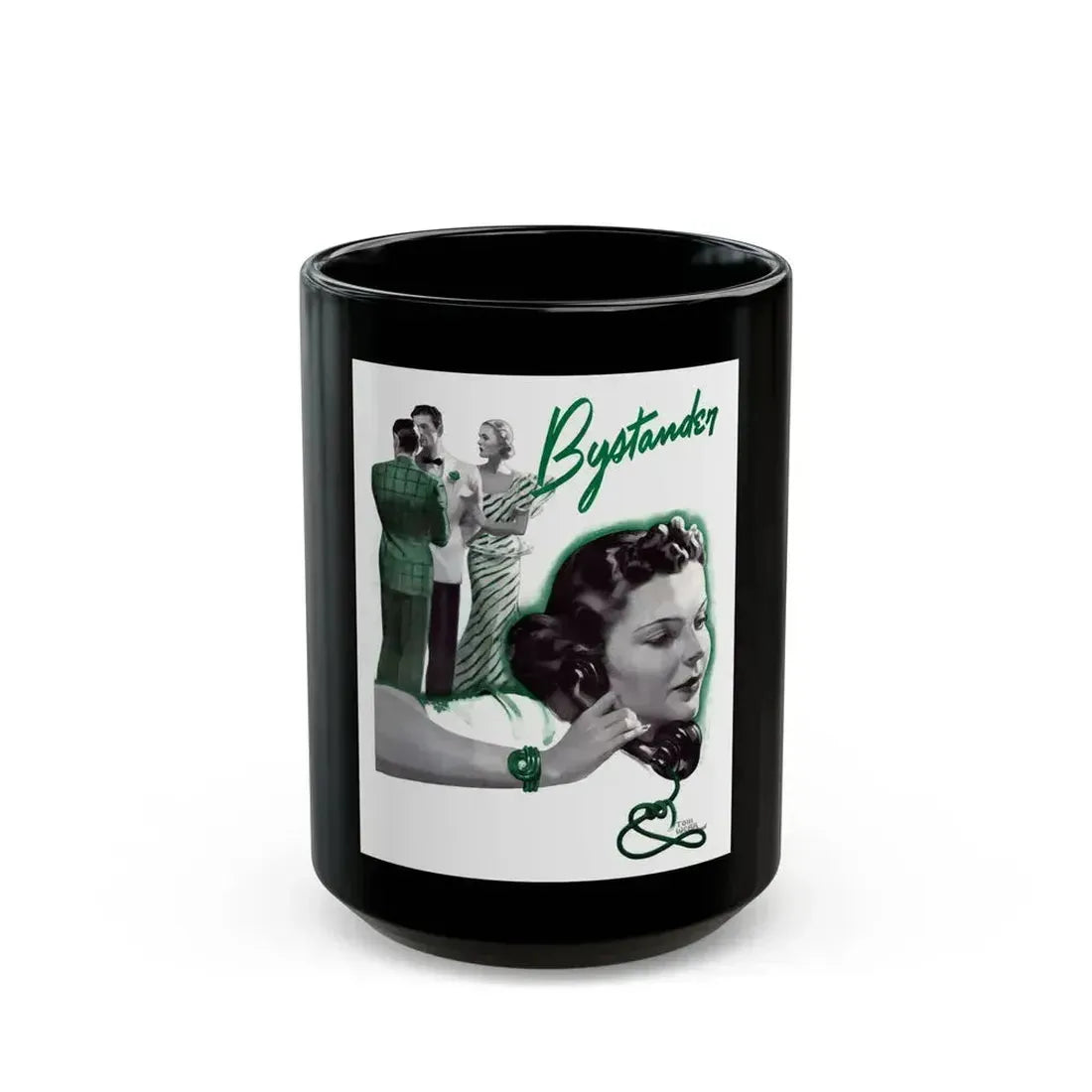 Bystander, 1937 - Black Coffee Mug 15oz - Go Mug Yourself