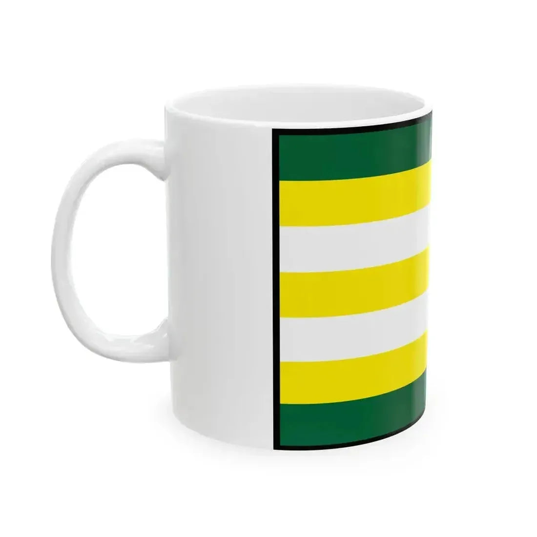 Bystricany Prievidza Flag (Slovakia) White Coffee Mug - Go Mug Yourself