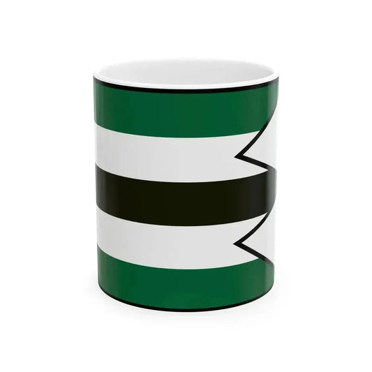 Bzany Stropkov Flag (Slovakia) White Coffee Mug 11oz - Go Mug Yourself