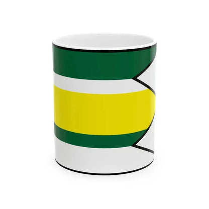 Bzenov Presov Flag (Slovakia) White Coffee Mug 11oz - Go Mug Yourself