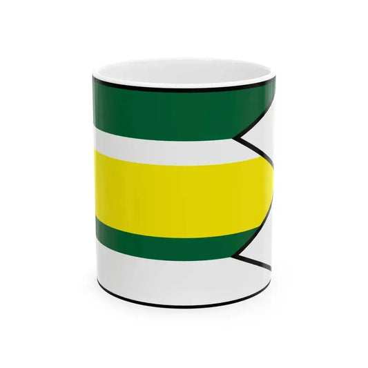 Bzenov Presov Flag (Slovakia) White Coffee Mug 11oz - Go Mug Yourself