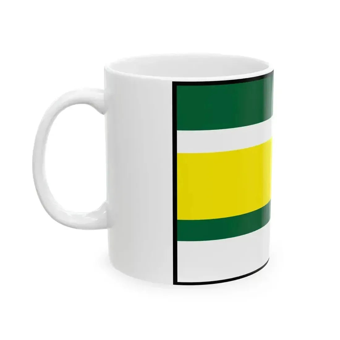 Bzenov Presov Flag (Slovakia) White Coffee Mug - Go Mug Yourself