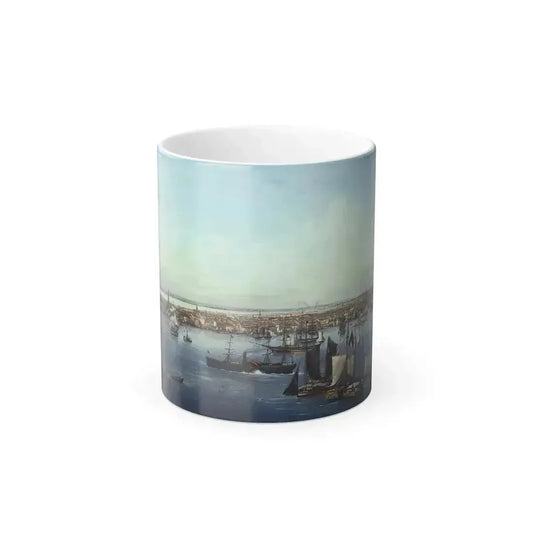 C Mottram after John W Hill - New York - 1855 - Color Changing Mug 11oz 11oz - Go Mug Yourself