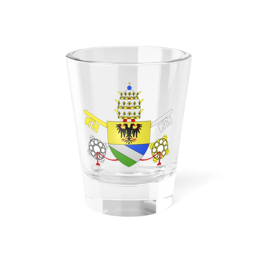 C o a Alessandro VIII (Italy) (Coat of Arms) Shot Glass 1.5oz 1.5oz - Go Mug Yourself