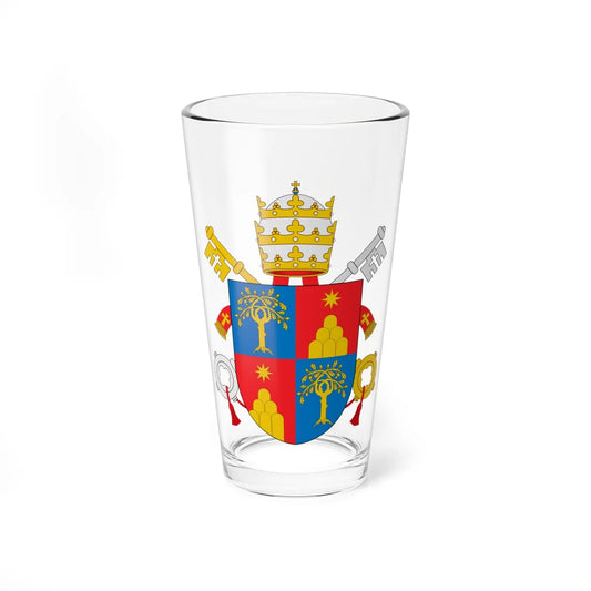C o a Alexander VII (Italy) (Coat of Arms) Pint Glass 16oz 16oz - Go Mug Yourself