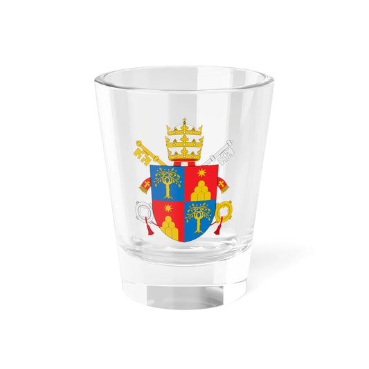 C o a Alexander VII (Italy) (Coat of Arms) Shot Glass 1.5oz 1.5oz - Go Mug Yourself