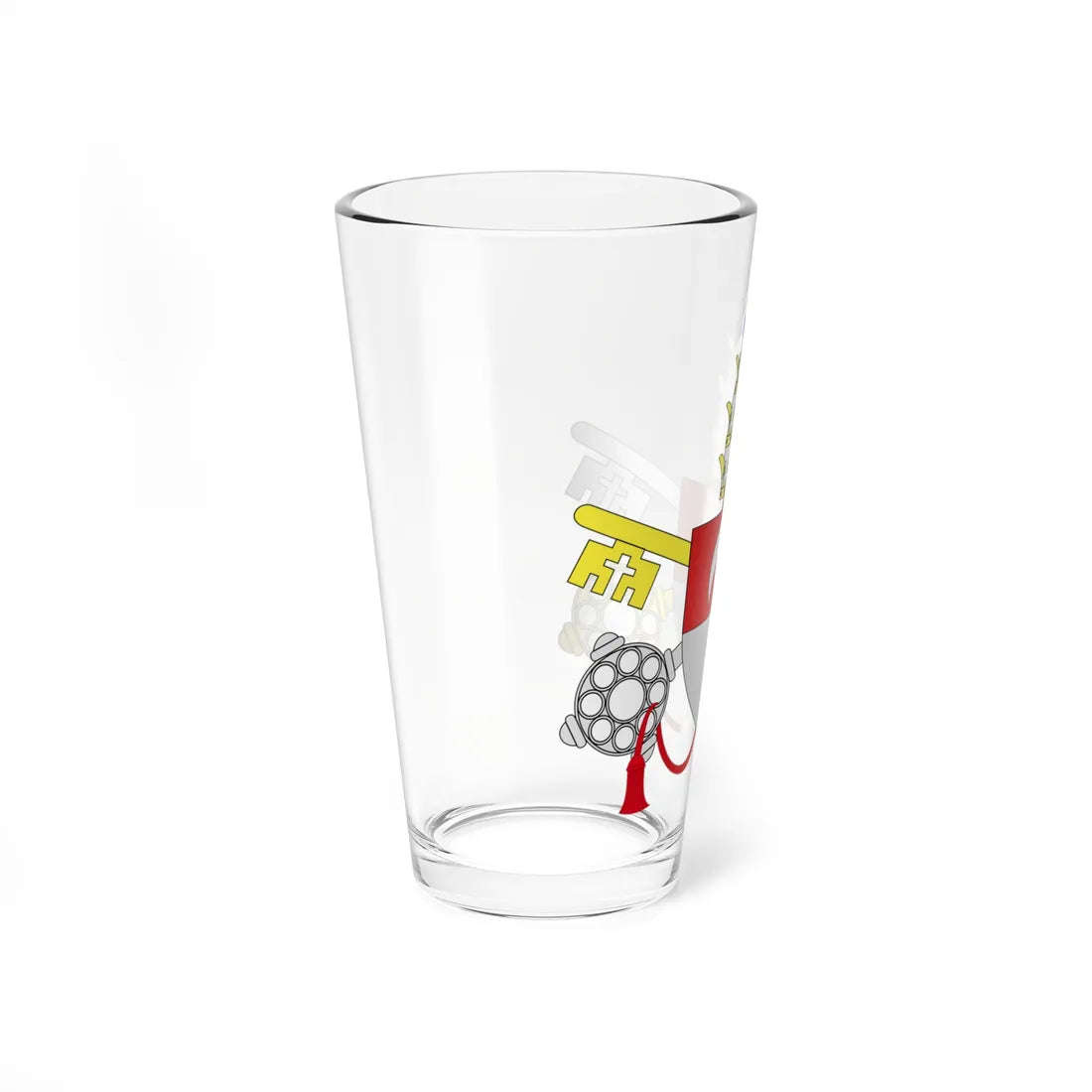 C o a Benedetto XIII Avignone (Italy) (Coat of Arms) Pint Glass 16oz - Go Mug Yourself
