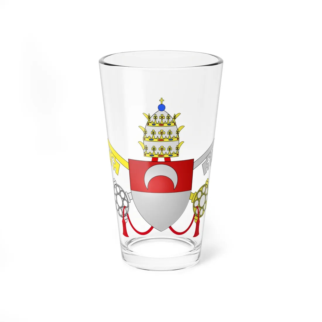 C o a Benedetto XIII Avignone (Italy) (Coat of Arms) Pint Glass 16oz - Go Mug Yourself