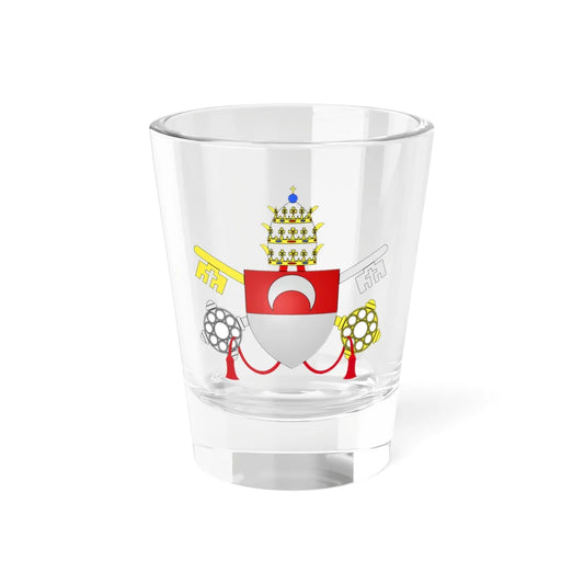 C o a Benedetto XIII Avignone (Italy) (Coat of Arms) Shot Glass 1.5oz 1.5oz - Go Mug Yourself