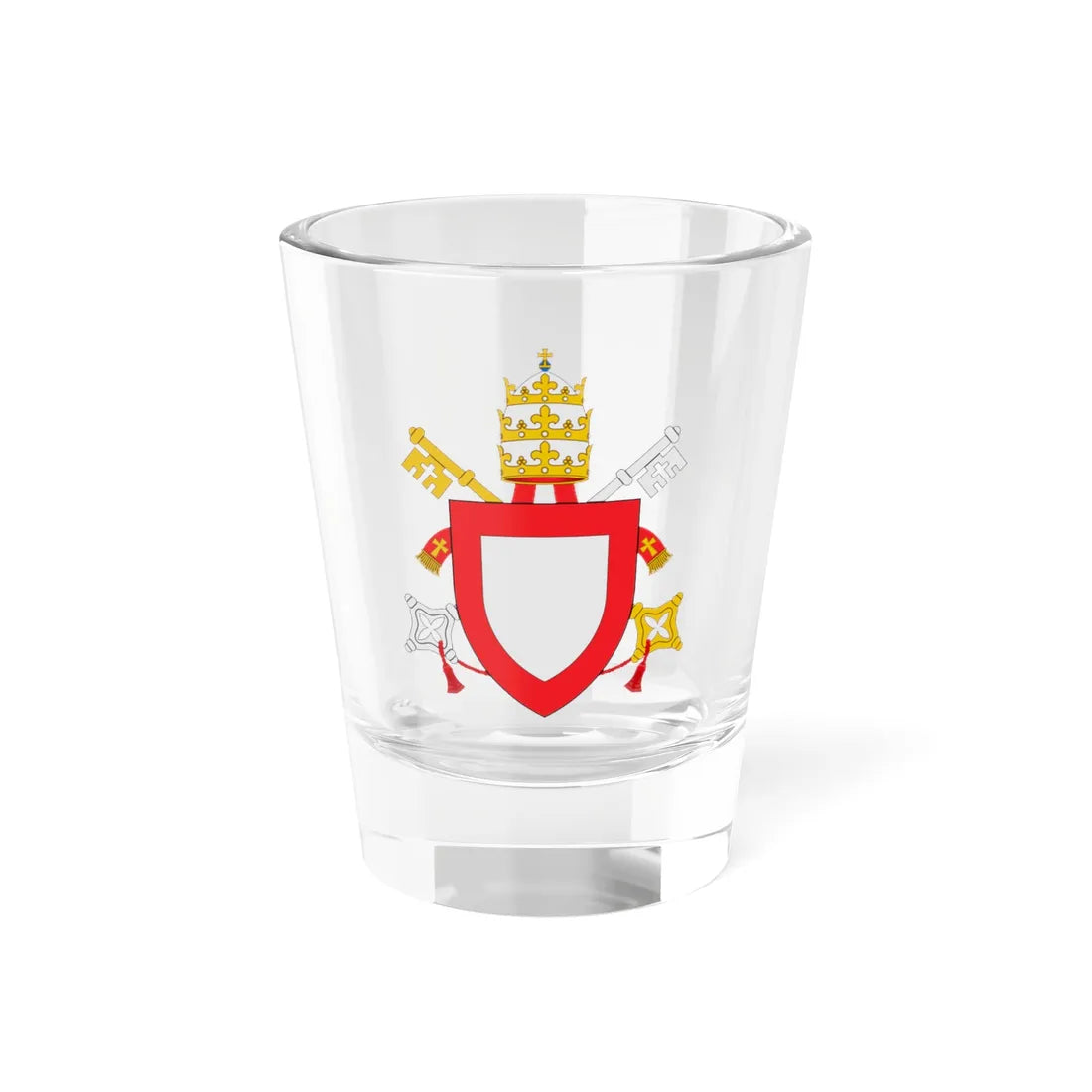 C o a Benedictus XII (Spain) (Coat of Arms) Shot Glass 1.5oz 1.5oz - Go Mug Yourself