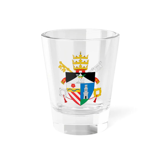 C o a Benedictus XIII (Italy) (Coat of Arms) Shot Glass 1.5oz 1.5oz - Go Mug Yourself