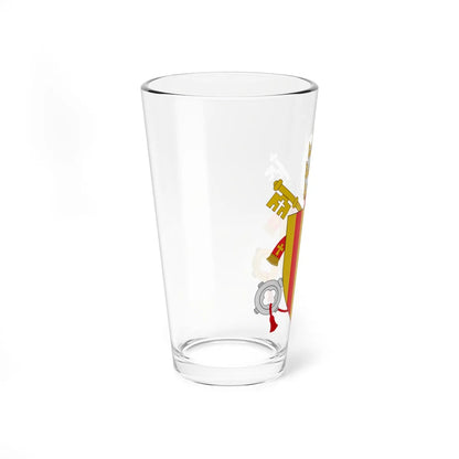 C o a Benedictus XIV (Spain) (Coat of Arms) Pint Glass 16oz - Go Mug Yourself