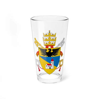 C o a Benedictus XV (Italy) (Coat of Arms) Pint Glass 16oz 16oz - Go Mug Yourself