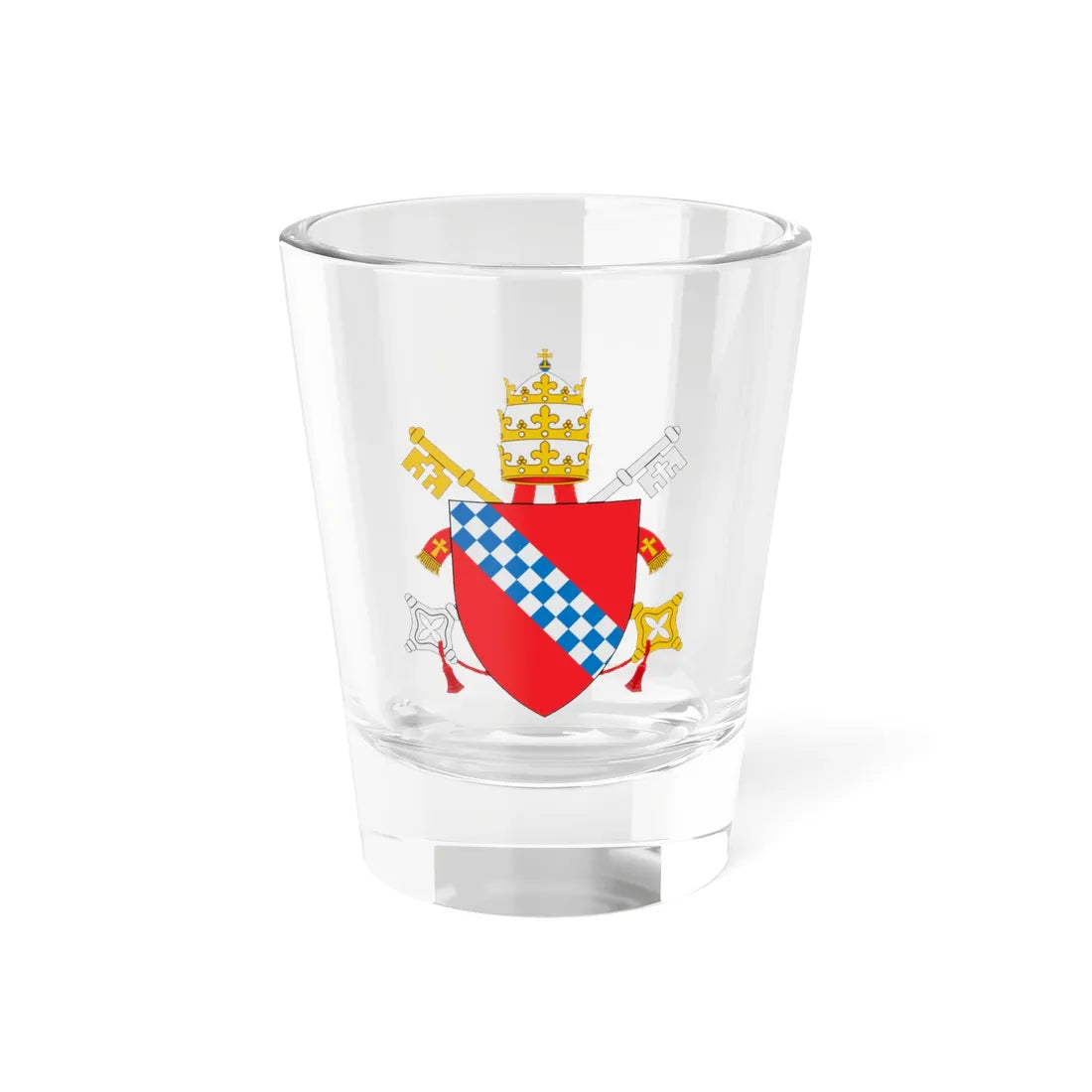 C o a Bonifatius IX (Spain) (Coat of Arms) Shot Glass 1.5oz 1.5oz - Go Mug Yourself