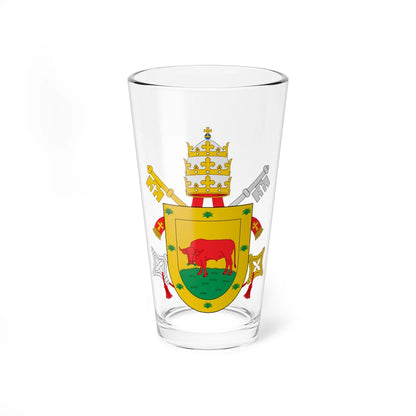 C o a Callistus III (Italy) (Coat of Arms) Pint Glass 16oz 16oz - Go Mug Yourself