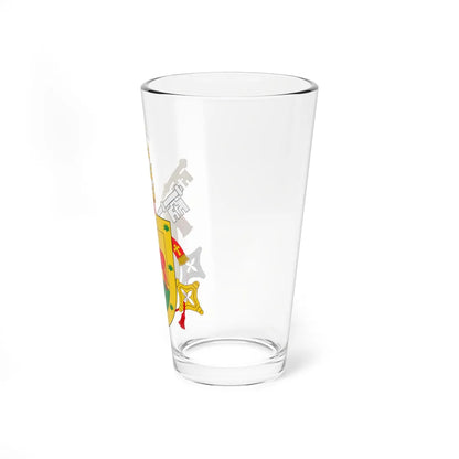 C o a Callistus III (Italy) (Coat of Arms) Pint Glass 16oz - Go Mug Yourself
