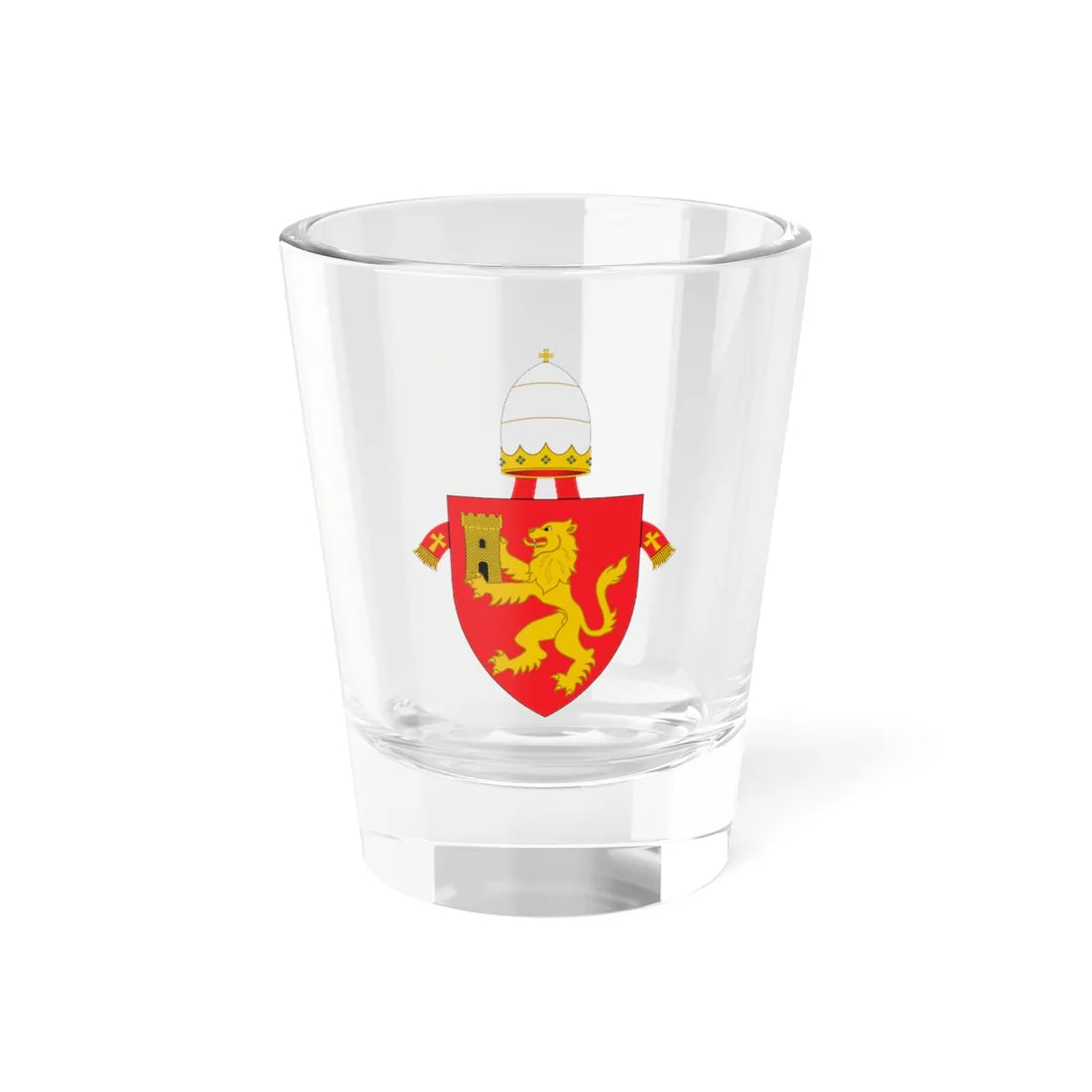 C o a Celestinus IV (Spain) (Coat of Arms) Shot Glass 1.5oz 1.5oz - Go Mug Yourself