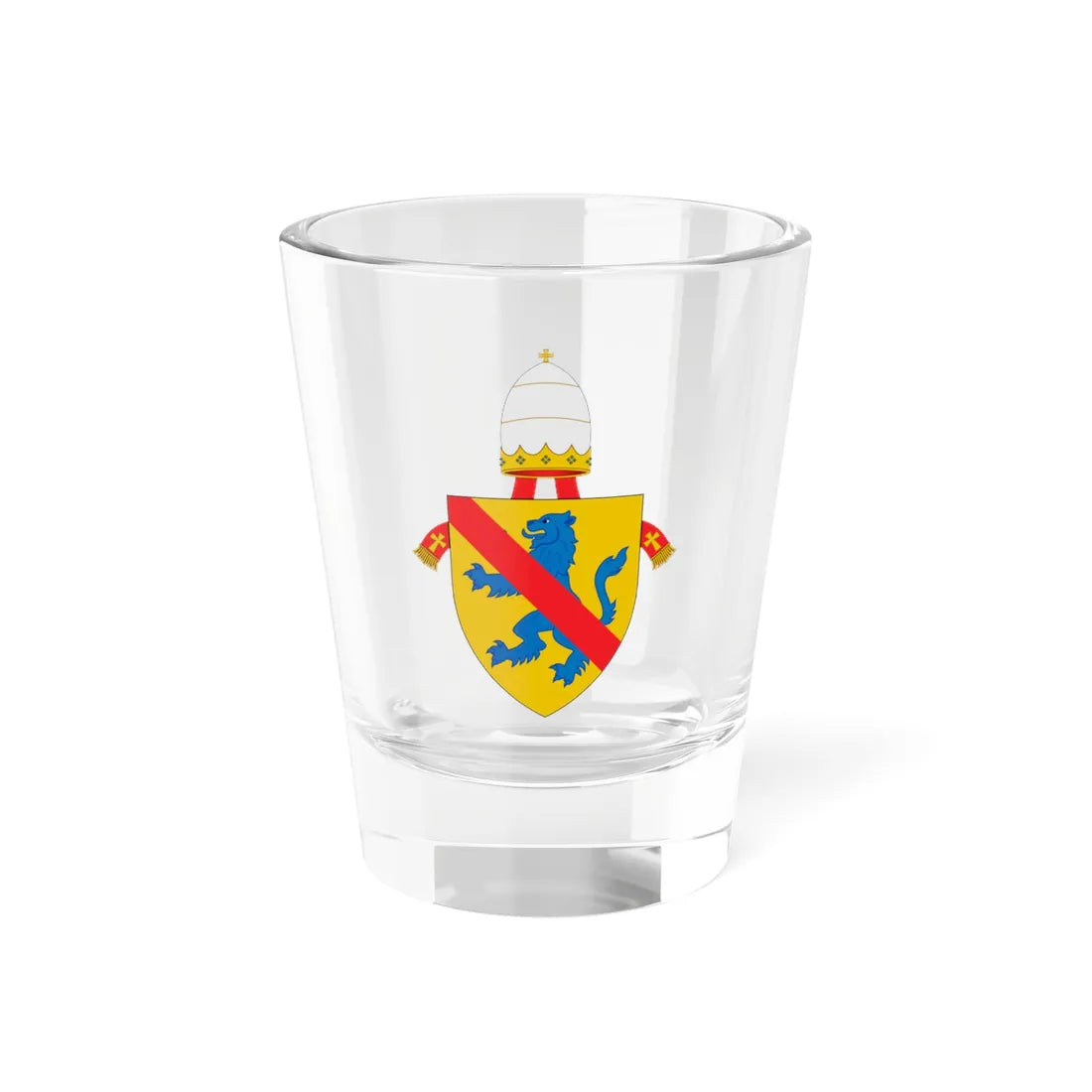 C o a Celestinus V (Spain) (Coat of Arms) Shot Glass 1.5oz 1.5oz - Go Mug Yourself
