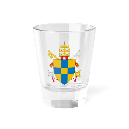 C o a Clemente VII antipapa (Spain) (Coat of Arms) Shot Glass 1.5oz 1.5oz - Go Mug Yourself