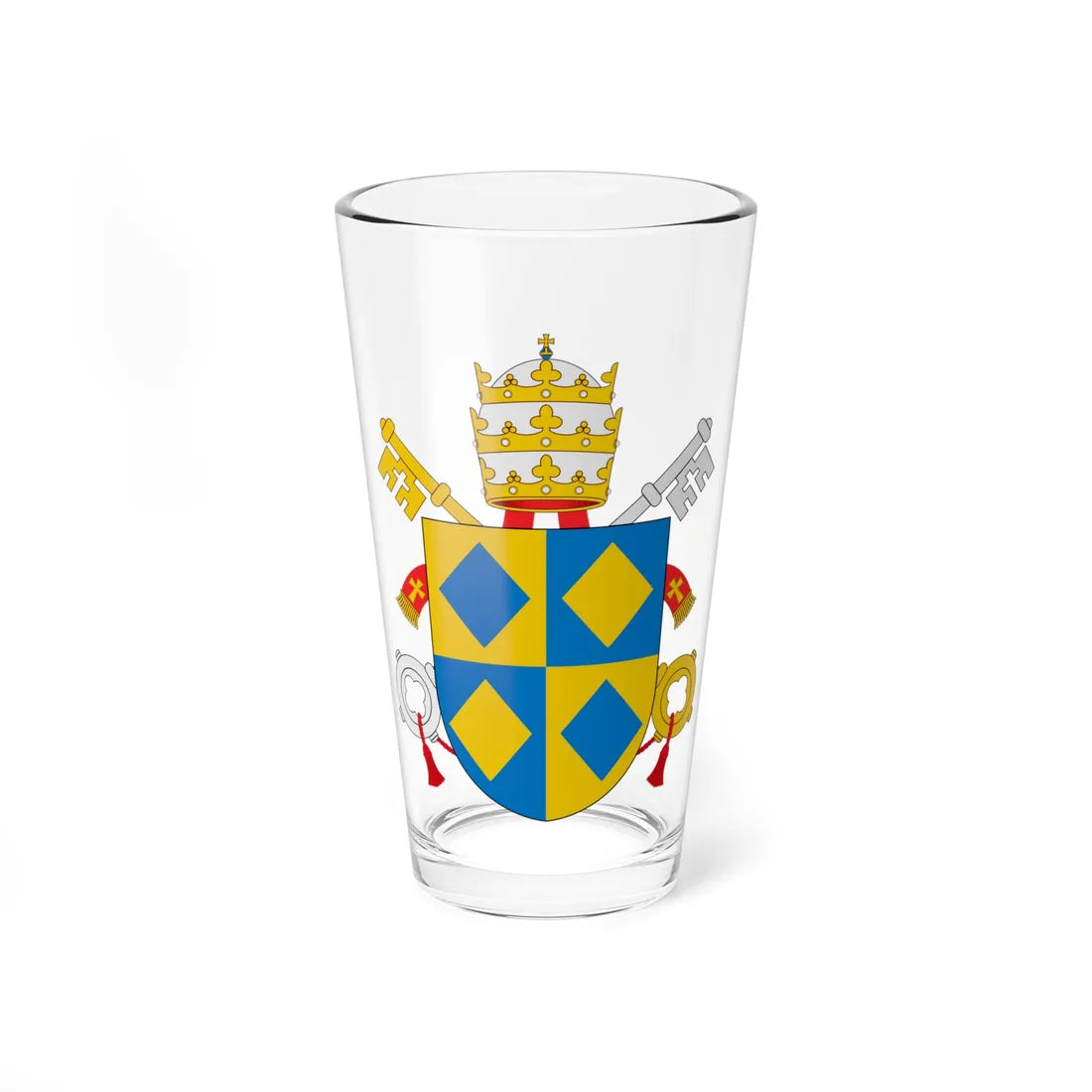 C o a Clementem IX (Spain) (Coat of Arms) Pint Glass 16oz 16oz - Go Mug Yourself