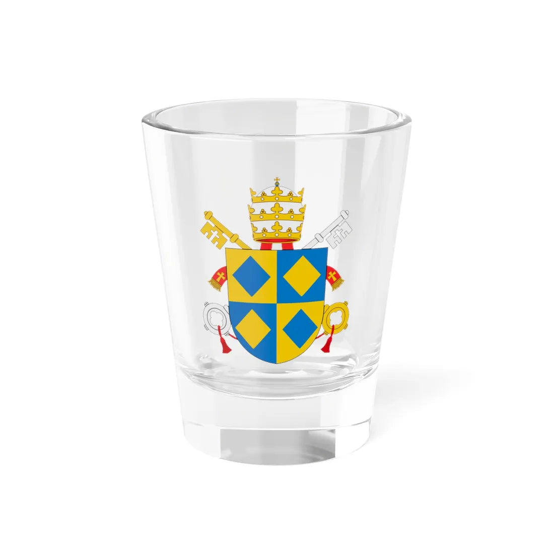 C o a Clementem IX (Spain) (Coat of Arms) Shot Glass 1.5oz 1.5oz - Go Mug Yourself