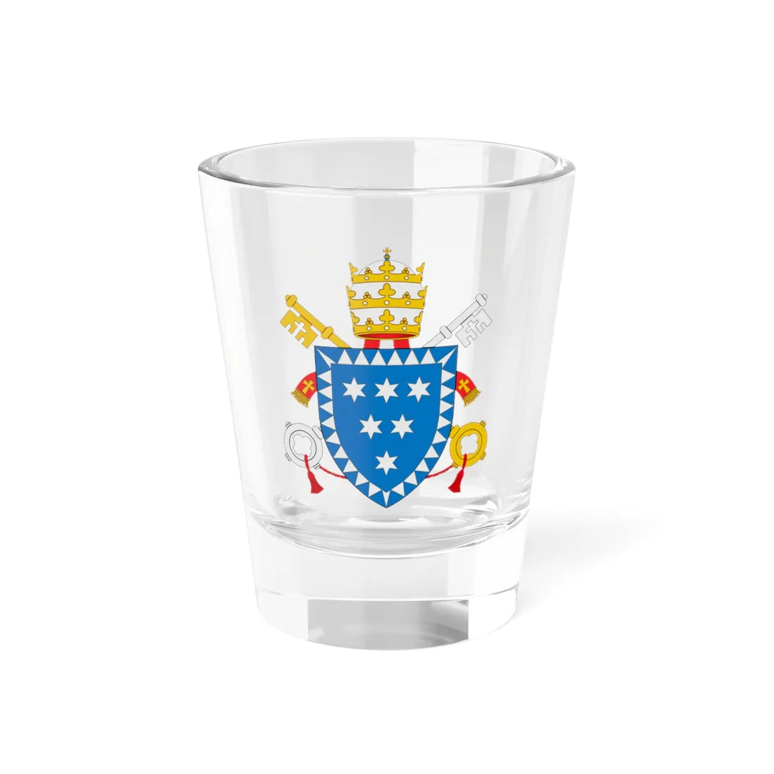C o a Clementem X (Spain) (Coat of Arms) Shot Glass 1.5oz 1.5oz - Go Mug Yourself