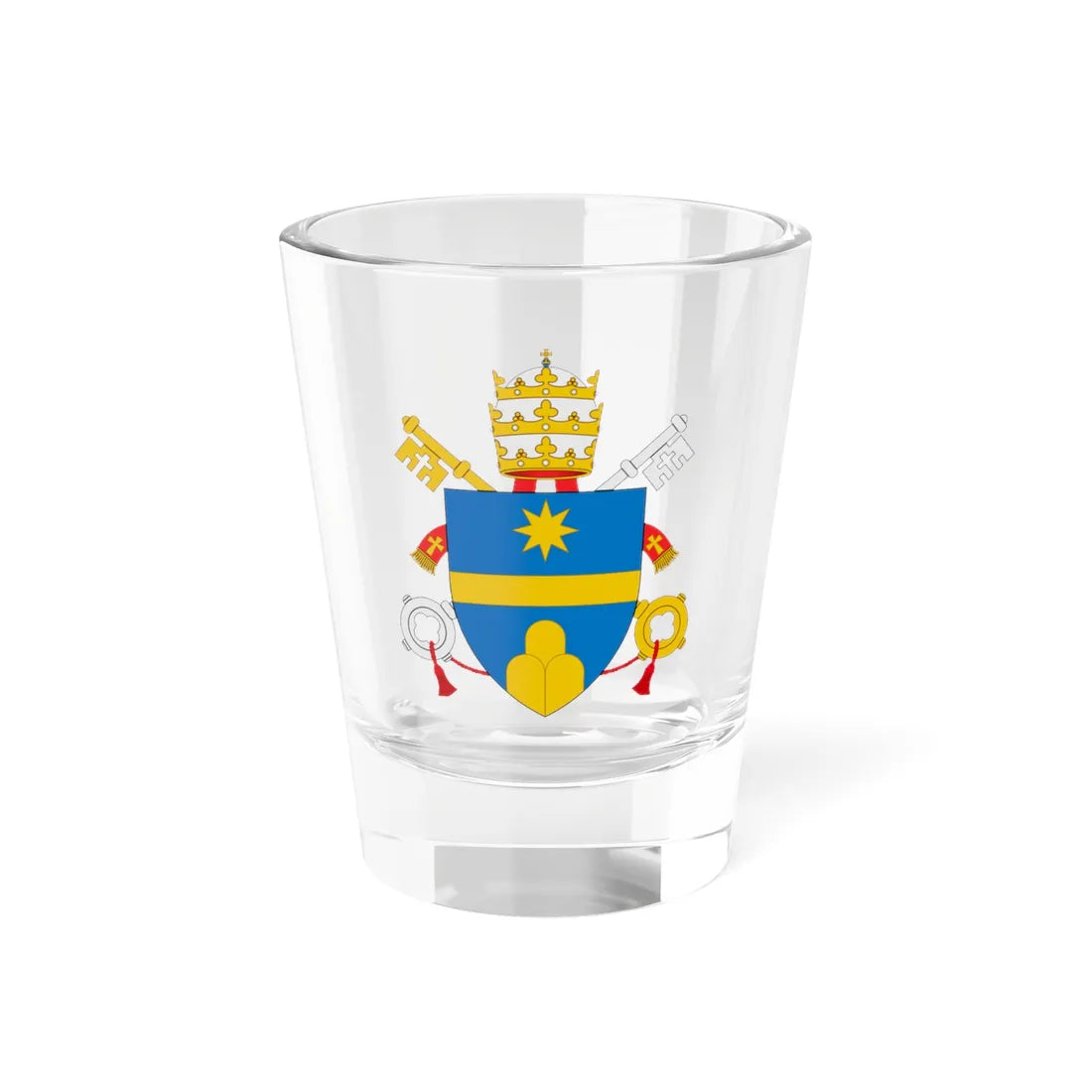 C o a Clementem XI (Spain) (Coat of Arms) Shot Glass 1.5oz 1.5oz - Go Mug Yourself