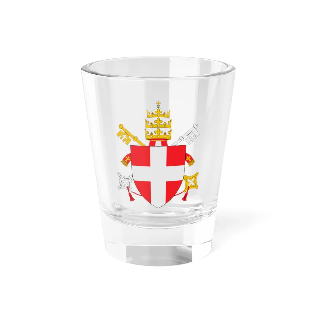 C o a Felix V antipapa (Spain) (Coat of Arms) Shot Glass 1.5oz 1.5oz - Go Mug Yourself