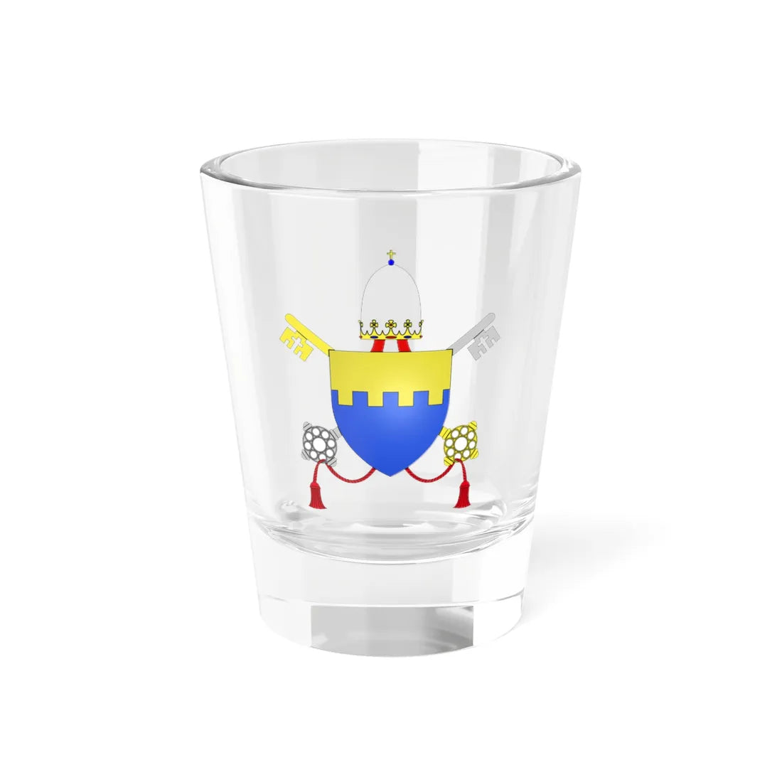 C o a Gregorio X (Italy) (Coat of Arms) Shot Glass 1.5oz 1.5oz - Go Mug Yourself