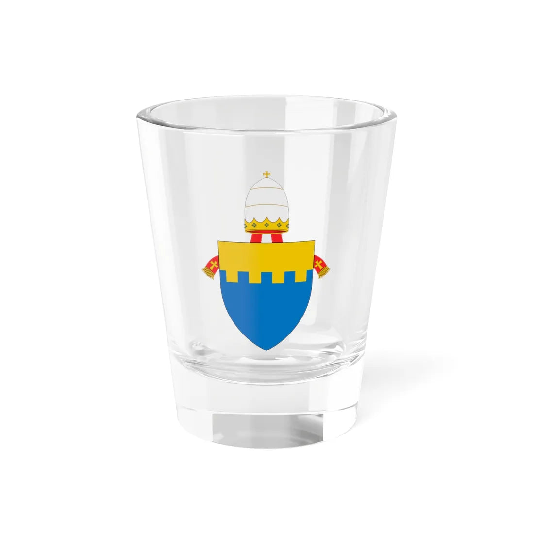 C o a Gregorius X (Spain) (Coat of Arms) Shot Glass 1.5oz 1.5oz - Go Mug Yourself