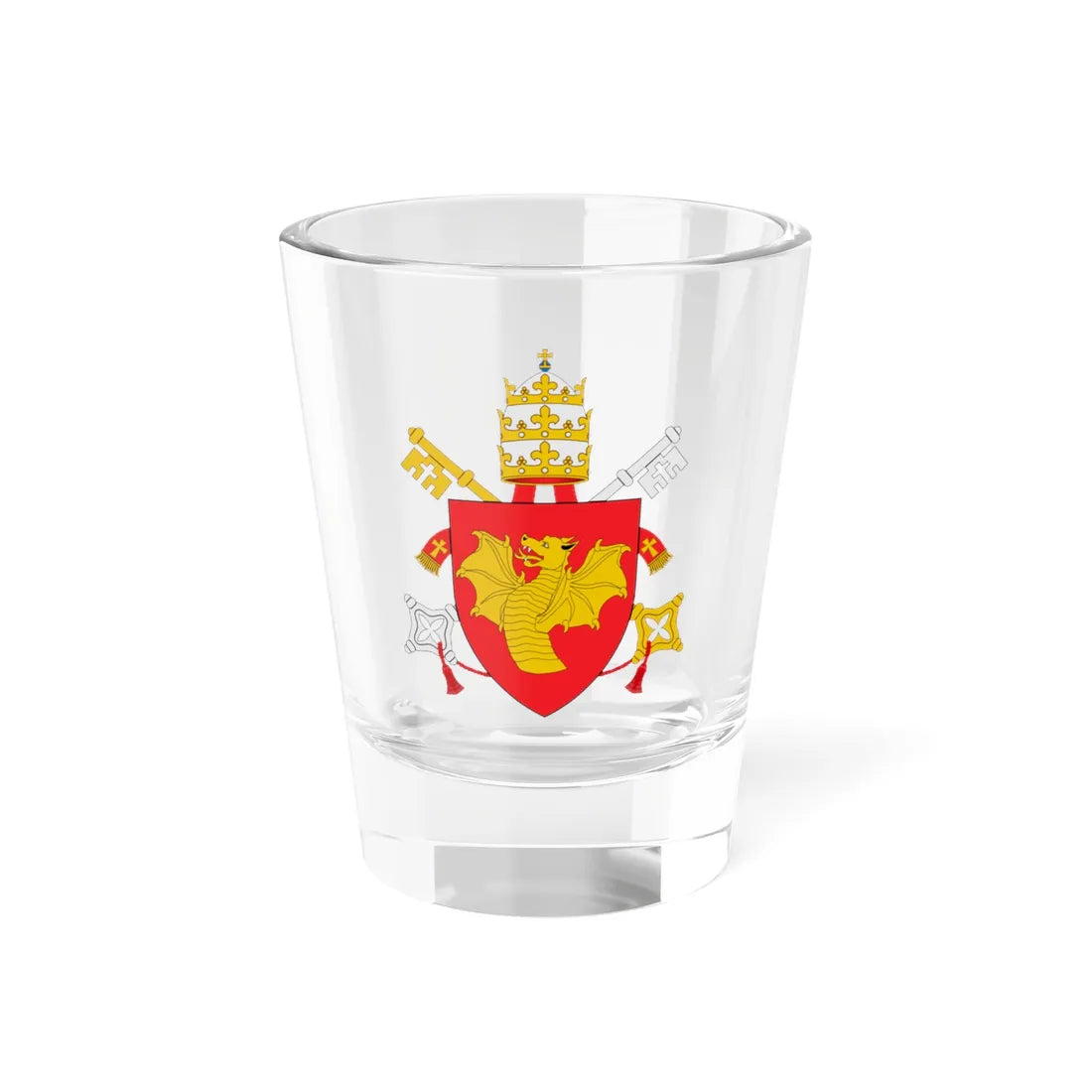 C o a Gregorius XIII (Spain) (Coat of Arms) Shot Glass 1.5oz 1.5oz - Go Mug Yourself