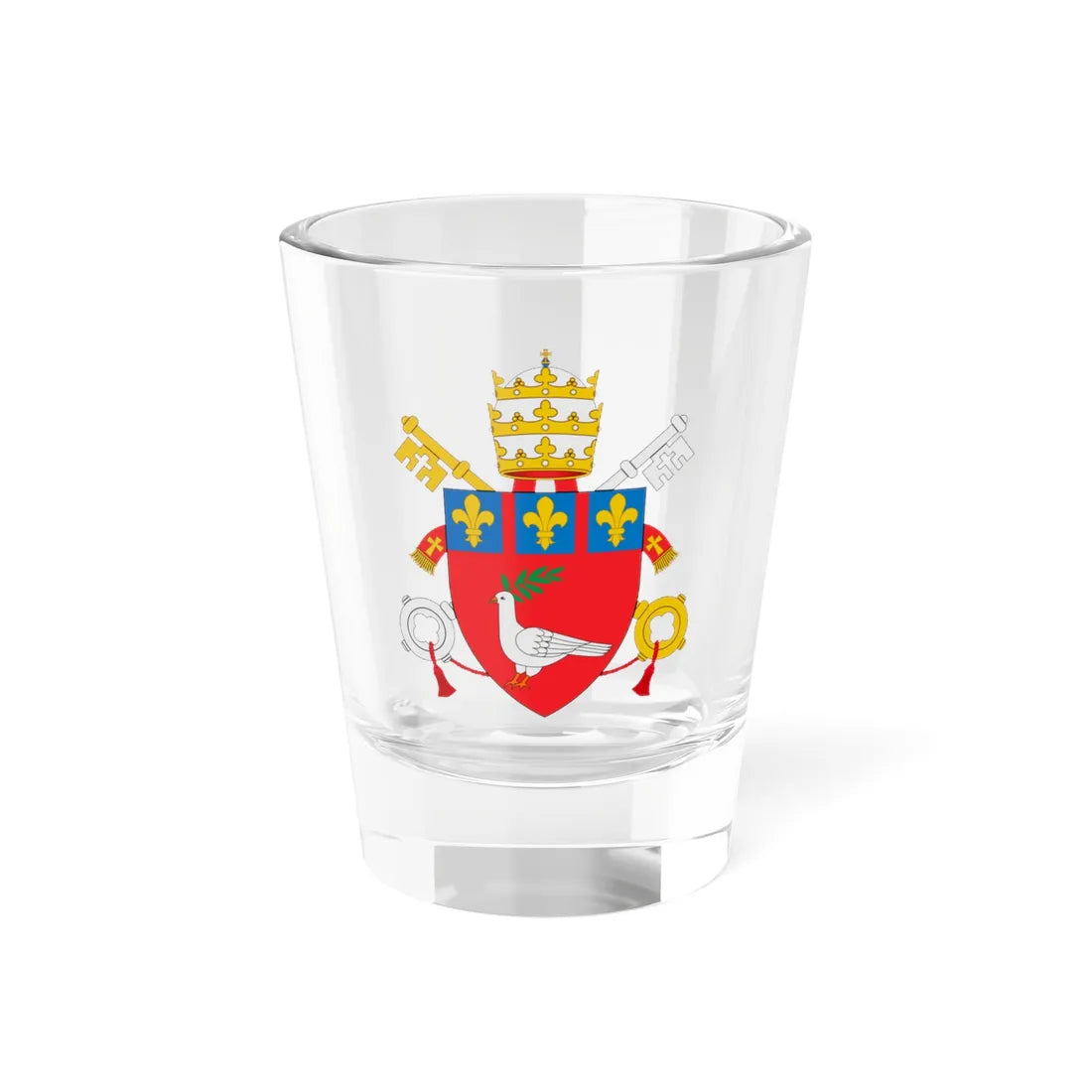 C o a Inocentius X (Spain) (Coat of Arms) Shot Glass 1.5oz 1.5oz - Go Mug Yourself