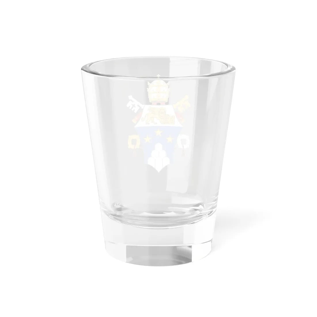 C o a Johannes Paulus I (Spain) (Coat of Arms) Shot Glass 1.5oz - Go Mug Yourself