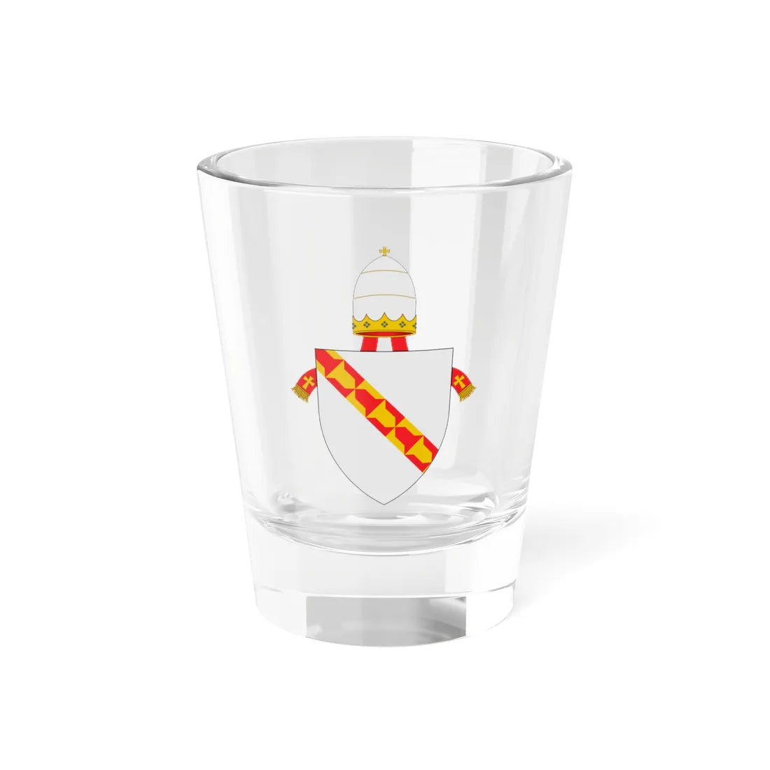 C o a Martinus IV (Spain) (Coat of Arms) Shot Glass 1.5oz 1.5oz - Go Mug Yourself