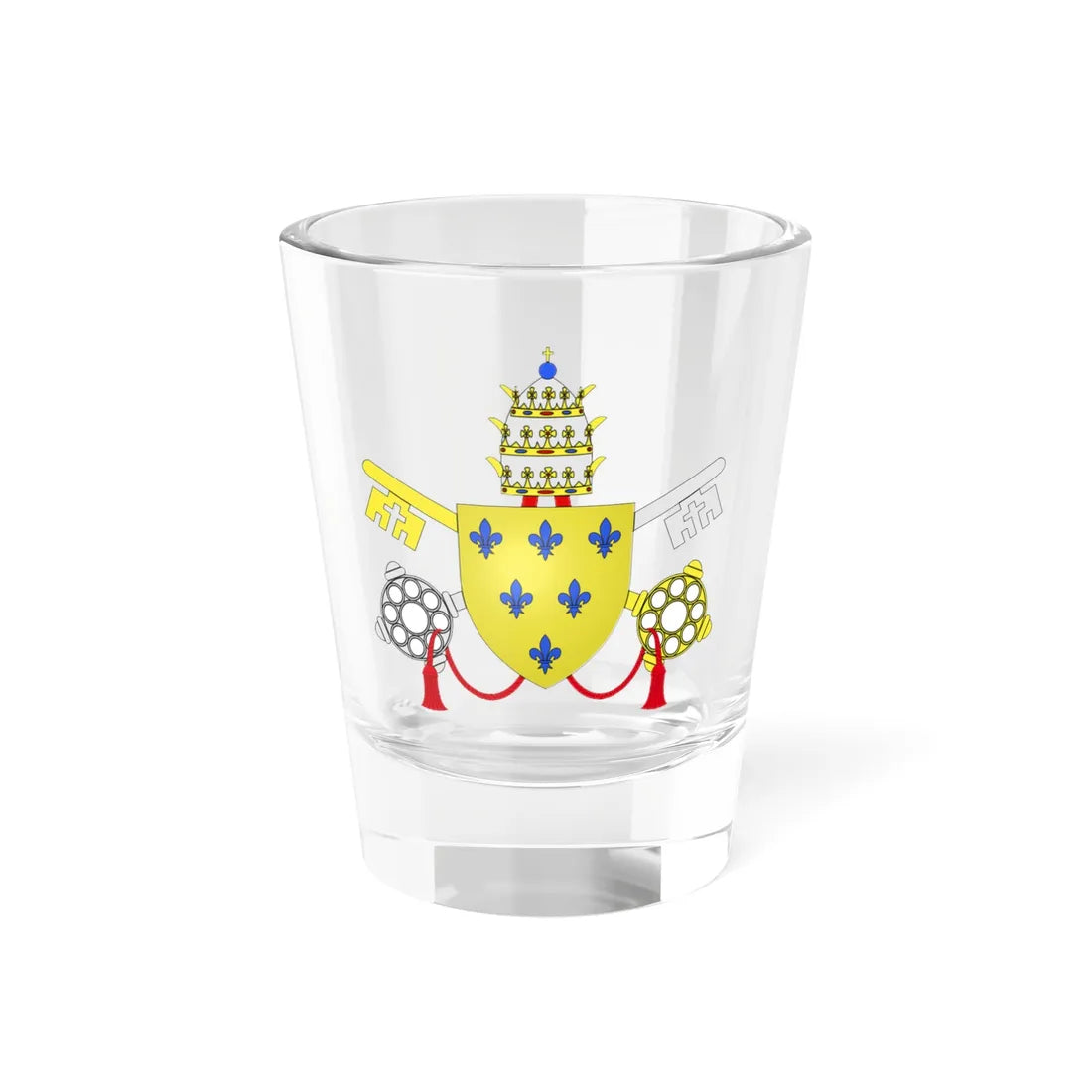 C o a Paulo III (Italy) (Coat of Arms) Shot Glass 1.5oz 1.5oz - Go Mug Yourself