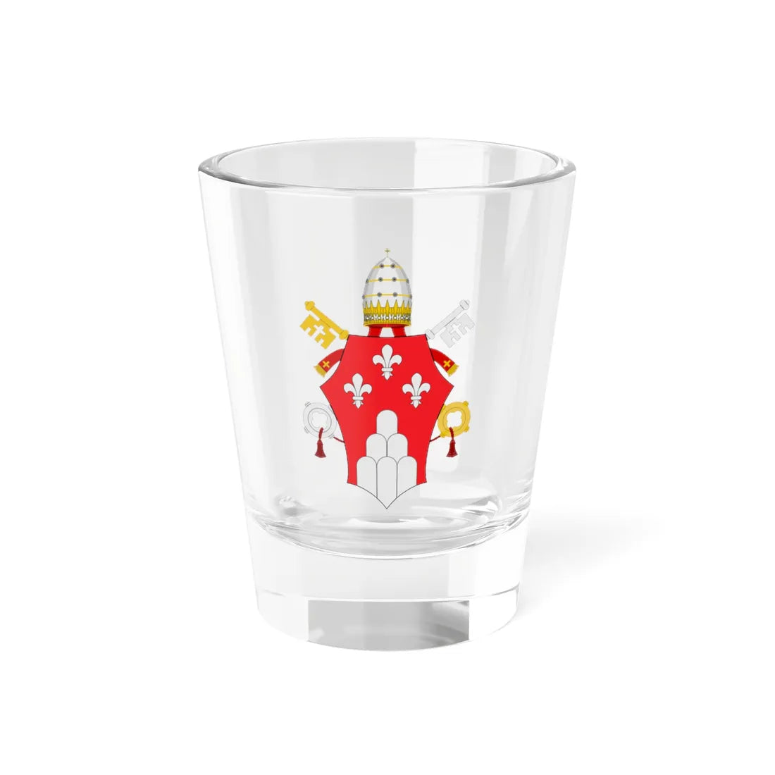 C o a Paulus VI (Spain) (Coat of Arms) Shot Glass 1.5oz 1.5oz - Go Mug Yourself