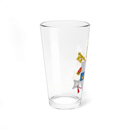C o a Piccolomini Popes (Spain) (Coat of Arms) Pint Glass 16oz - Go Mug Yourself