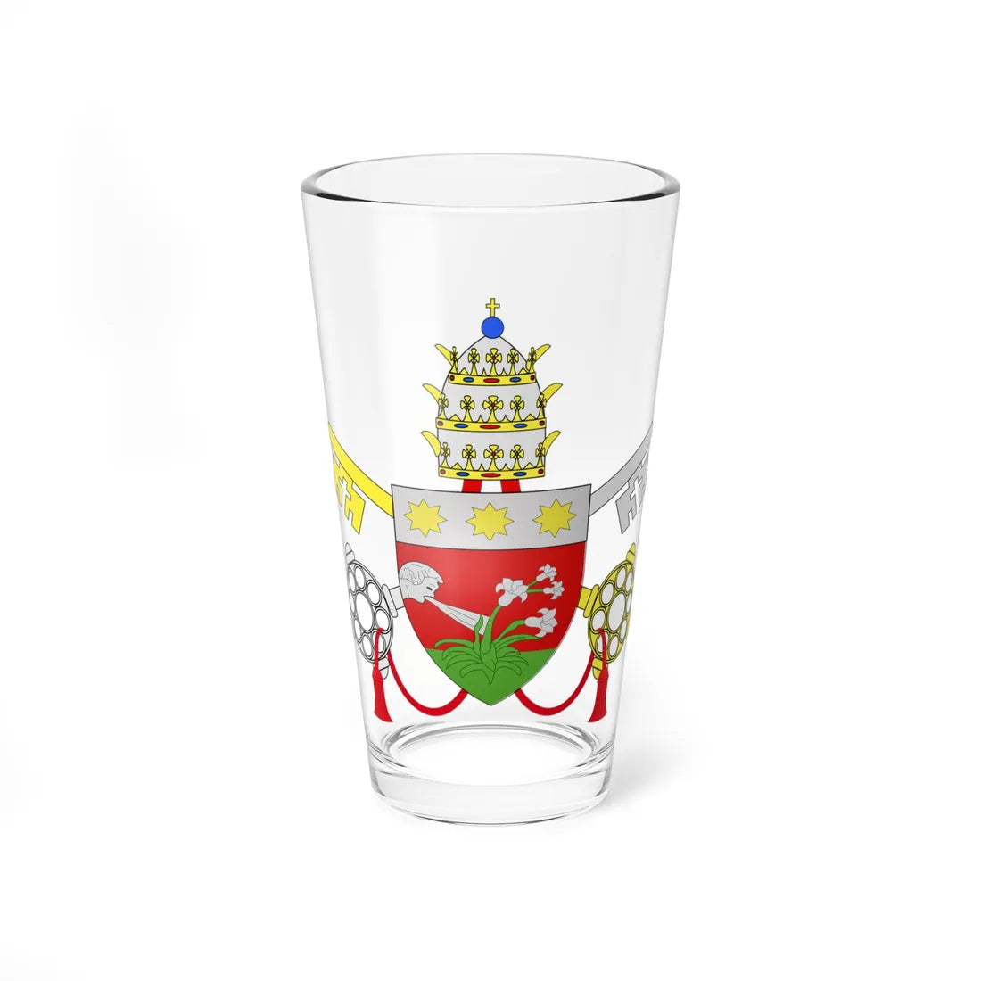 C o a Pio VI (Italy) (Coat of Arms) Pint Glass 16oz 16oz - Go Mug Yourself