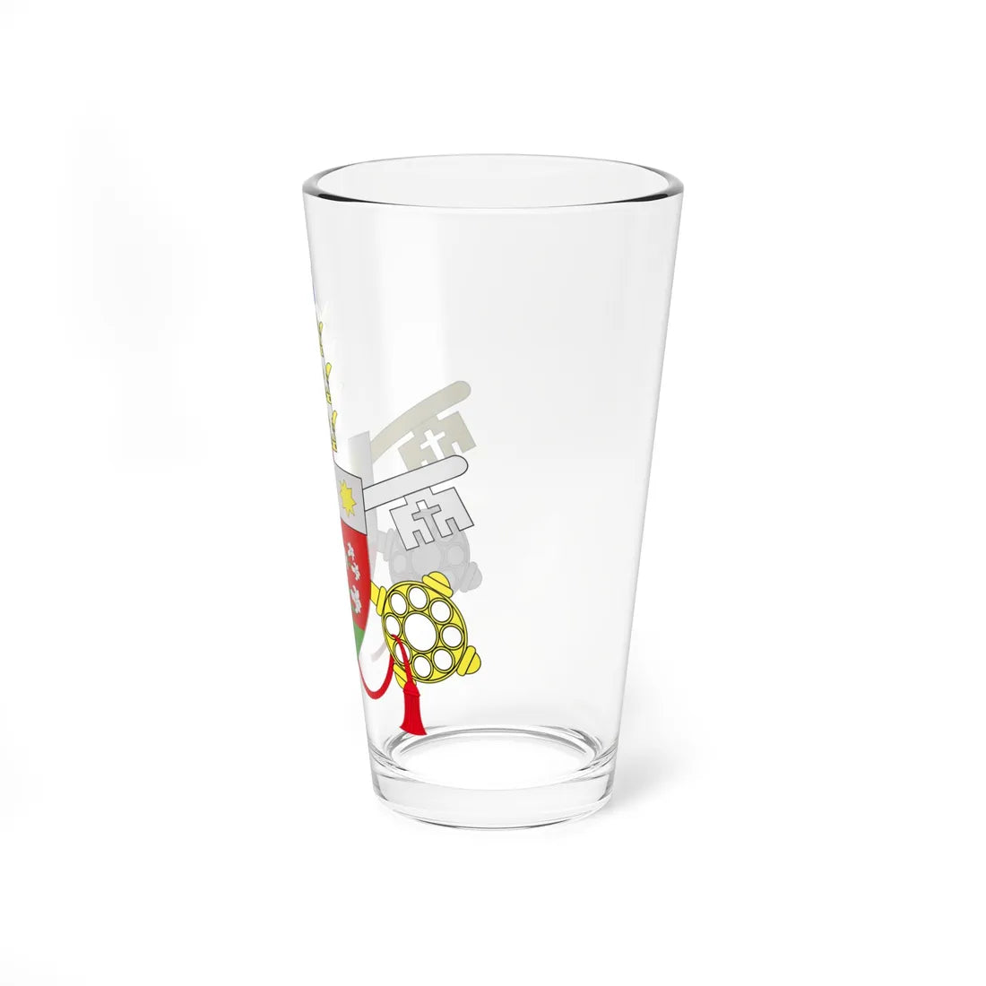 C o a Pio VI (Italy) (Coat of Arms) Pint Glass 16oz - Go Mug Yourself