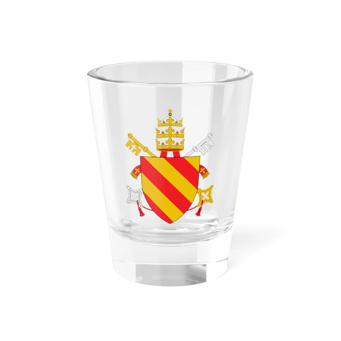 C o a Pius V (Spain) (Coat of Arms) Shot Glass 1.5oz 1.5oz - Go Mug Yourself
