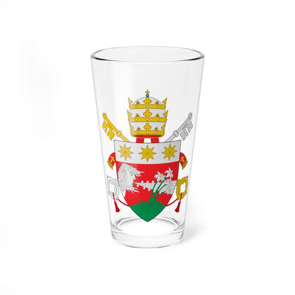 C o a Pius VI (Spain) (Coat of Arms) Pint Glass 16oz 16oz - Go Mug Yourself