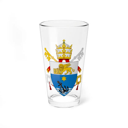 C o a Pius X b (Spain) (Coat of Arms) Pint Glass 16oz 16oz - Go Mug Yourself