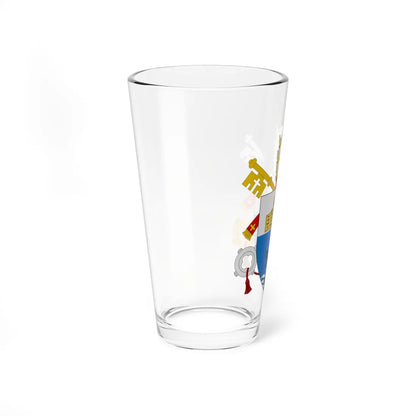 C o a Pius X b (Spain) (Coat of Arms) Pint Glass 16oz - Go Mug Yourself