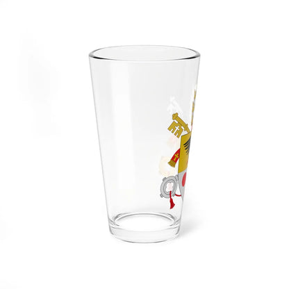 C o a Pius XI (Spain) (Coat of Arms) Pint Glass 16oz - Go Mug Yourself