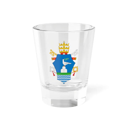 C o a Pius XII (Spain) (Coat of Arms) Shot Glass 1.5oz 1.5oz - Go Mug Yourself