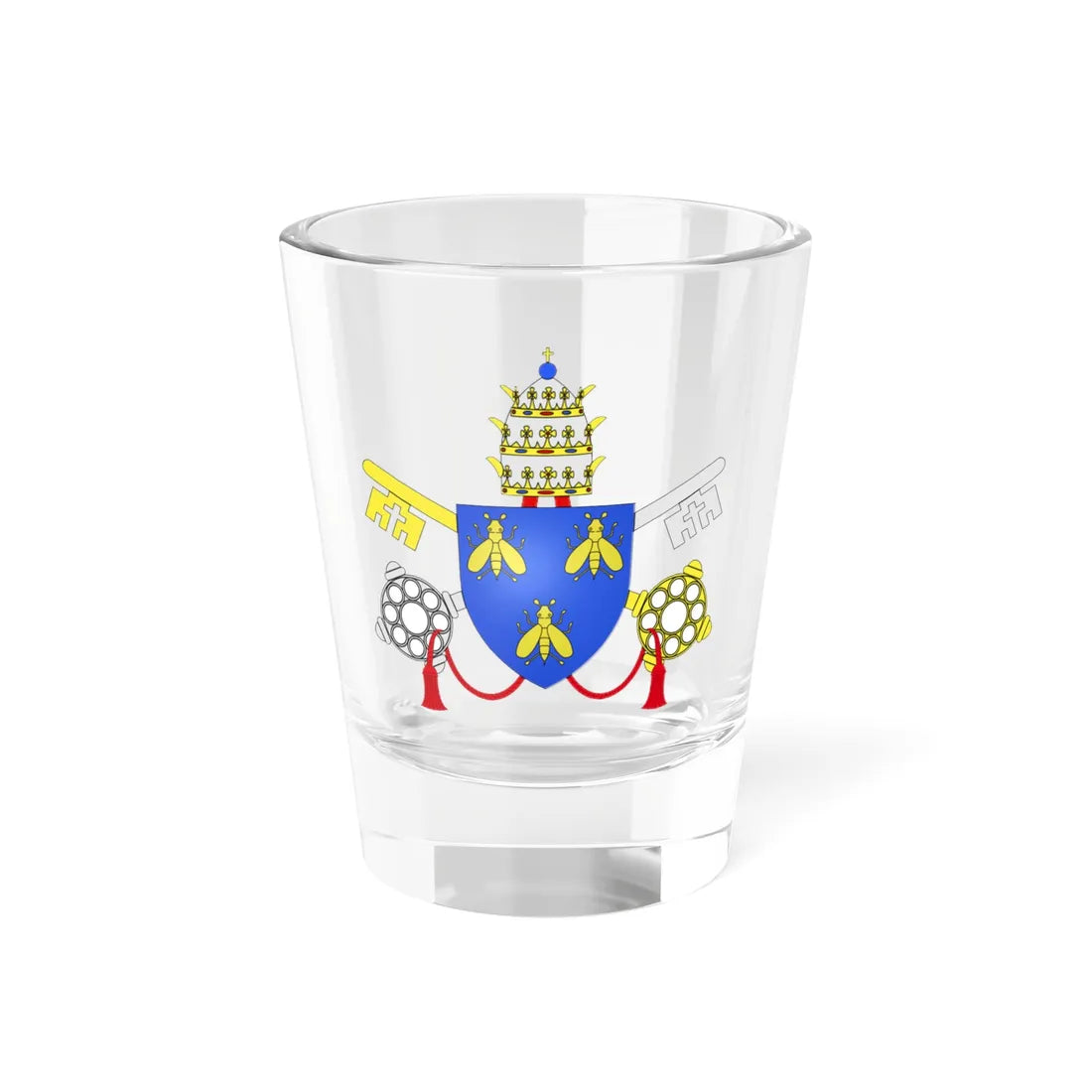 C o a Urbano VIII (Italy) (Coat of Arms) Shot Glass 1.5oz 1.5oz - Go Mug Yourself