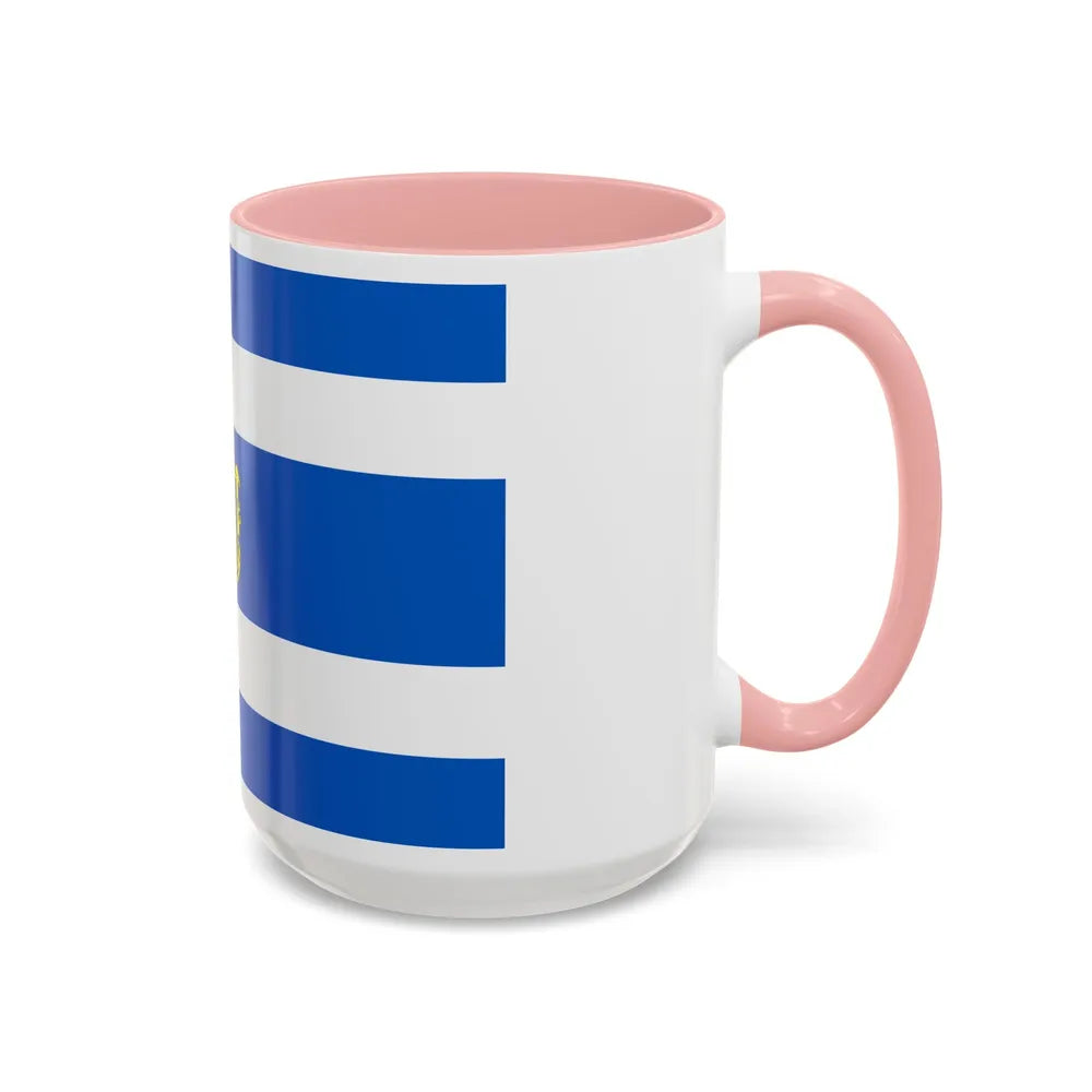 Flag of Kherson Ukraine - Accent Coffee Mug-Go Mug Yourself