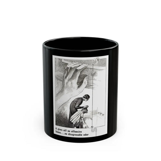 Drano ad, Ladies' Home Journal, June 1933 - Black Coffee Mug-11oz-Go Mug Yourself