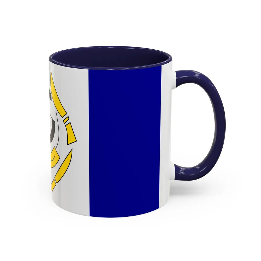 Flag of Arviat Canada - Accent Coffee Mug-Go Mug Yourself